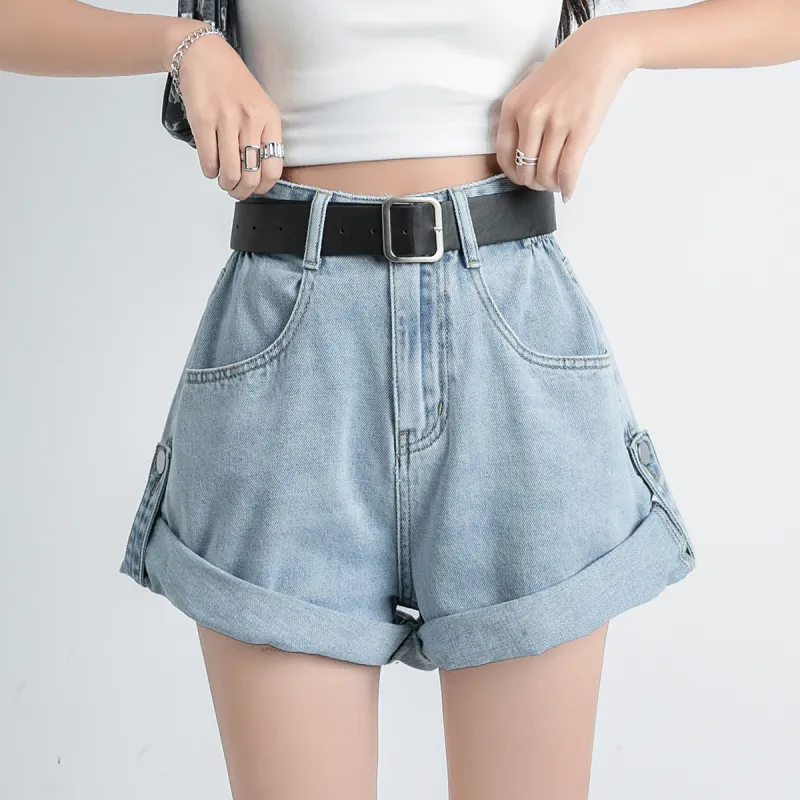 Silly Denim Shorts Women's-3