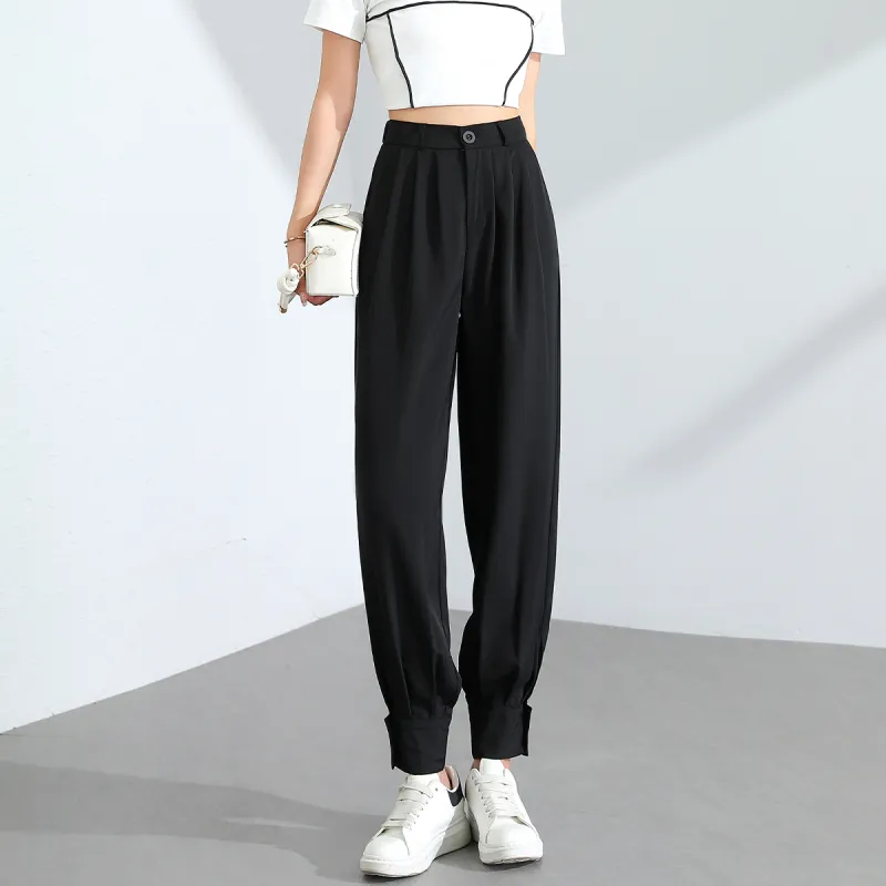 Silly Casual Pants Women's Black-1