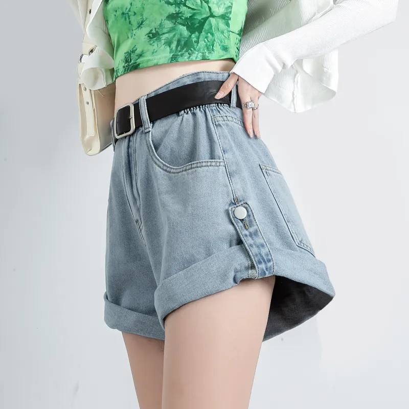 Silly Denim Shorts Women's-2