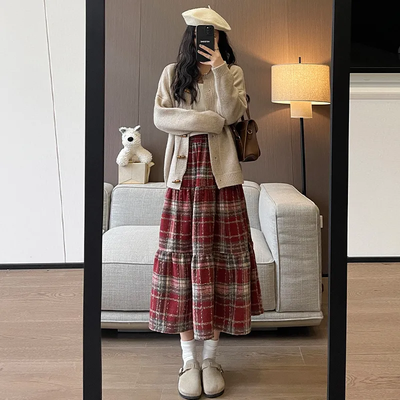 Bird Of Aussie Casual Long Skirts Women's-5