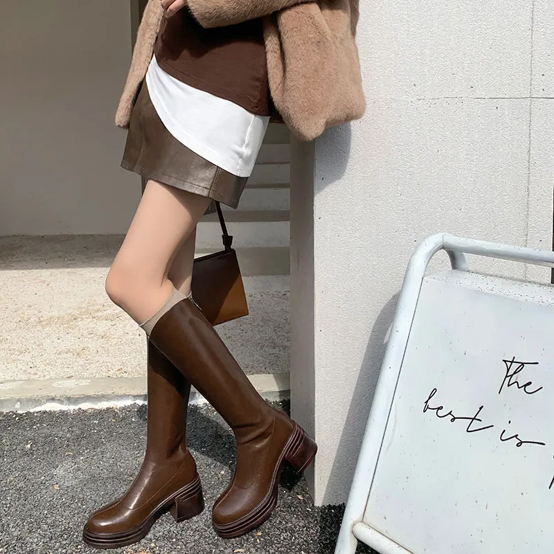 Yeezyy Reezy Knee high Boots Women's-1