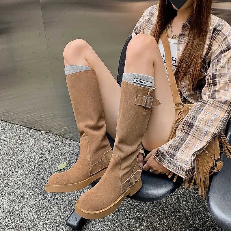Yeezyy Reezy Knee high Boots Women's-2