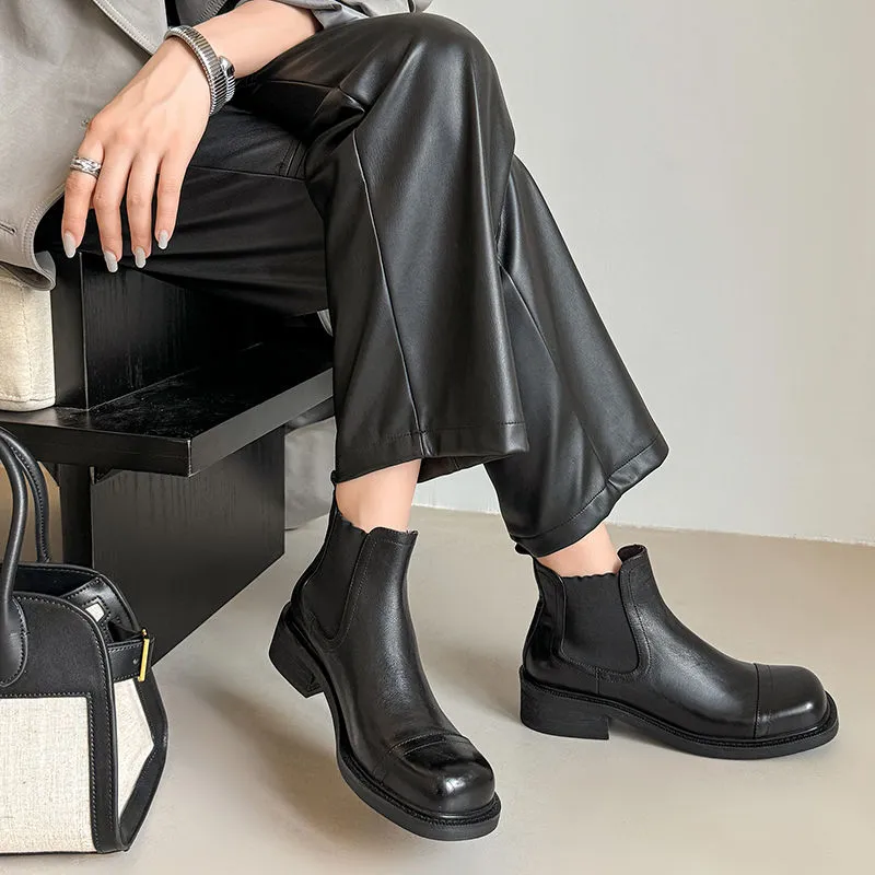 Yeezyy Reezy Short Chelsea Boots 4 Cm Women's-2