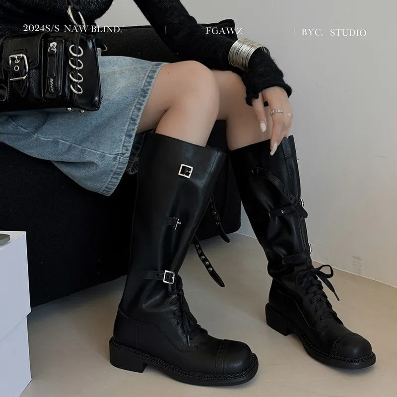 Yeezyy Reezy Knee high Boots Women's-4