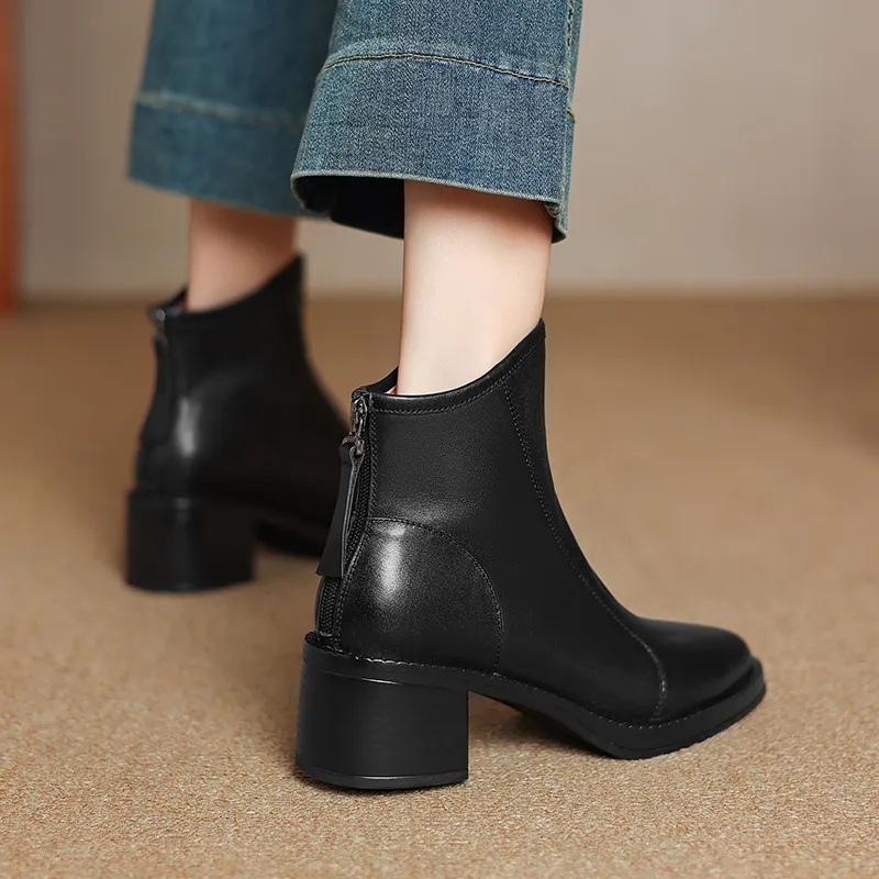 Yeezyy Reezy Ankle Boots 5.5cm Women's-4