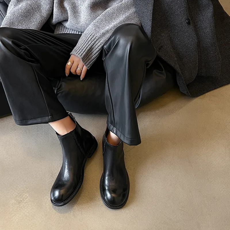 Yeezyy Reezy Ankle Boots 3cm Women's-2