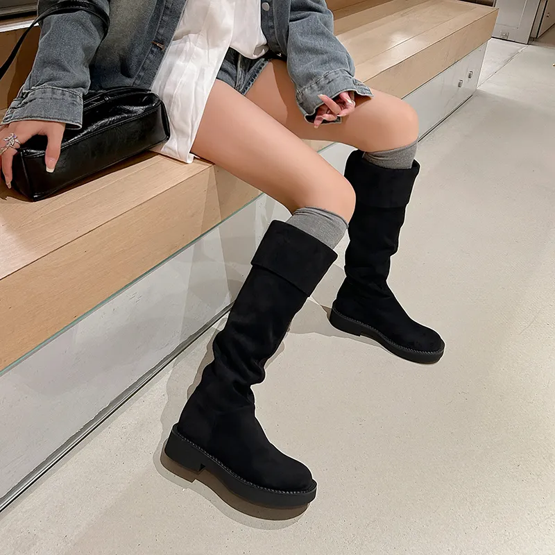 Yeezyy Reezy Knee high Boots Women's-5