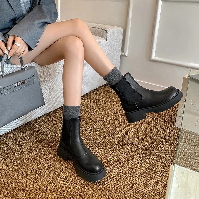 Yeezyy Reezy Chelsea Boots 4 Cm Women's-1