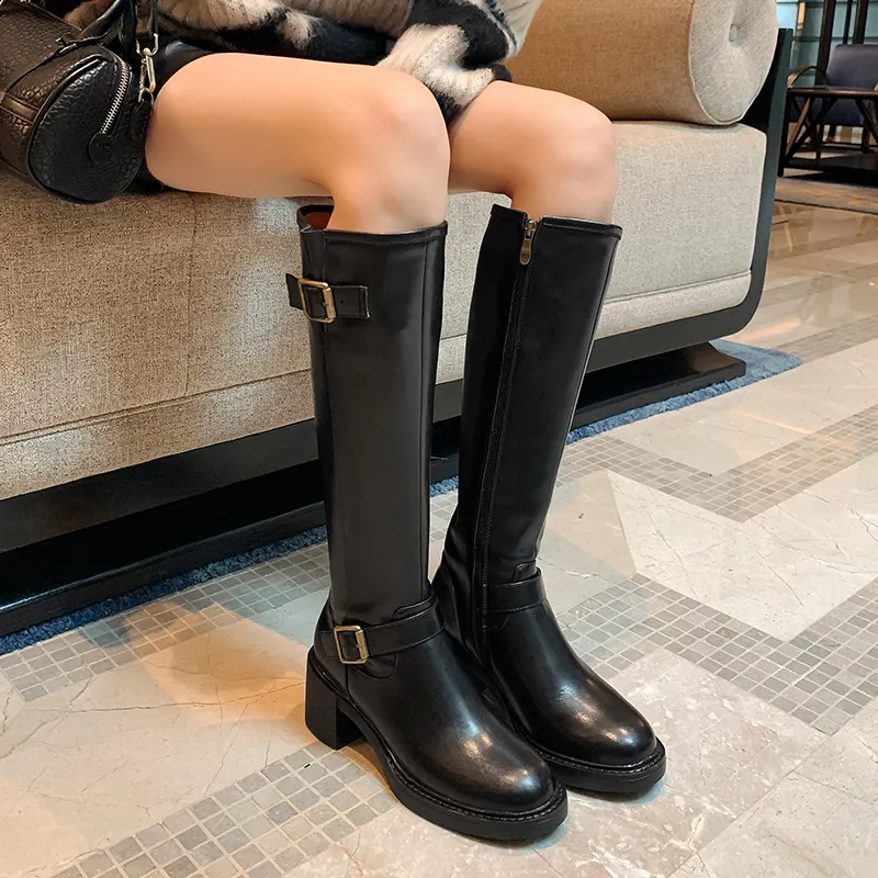 Yeezyy Reezy Knee high Boots Women's-4
