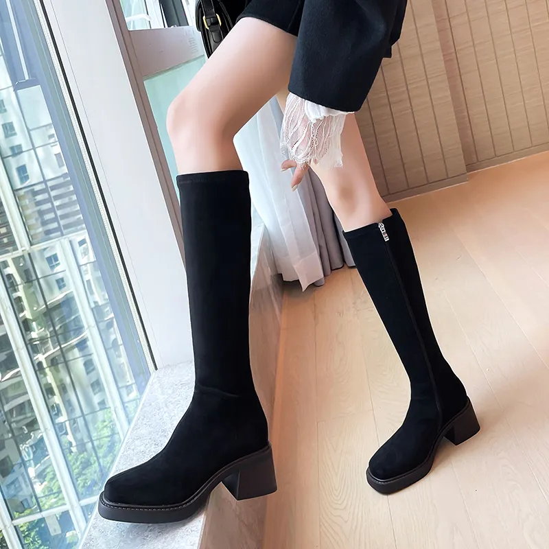 Yeezyy Reezy Knee high Boots Women's-8
