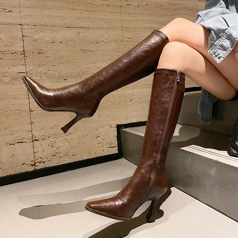 Yeezyy Reezy Knee-high Boots 9 Cm Women's-1