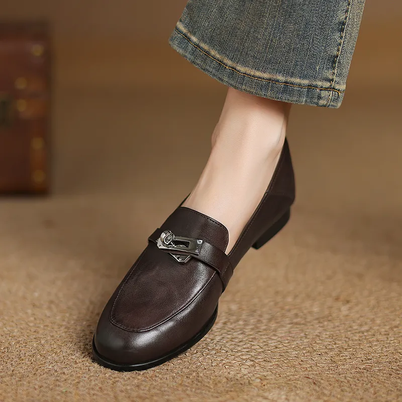 Yeezyy Reezy Loafers Women's Brown/Khaki-2