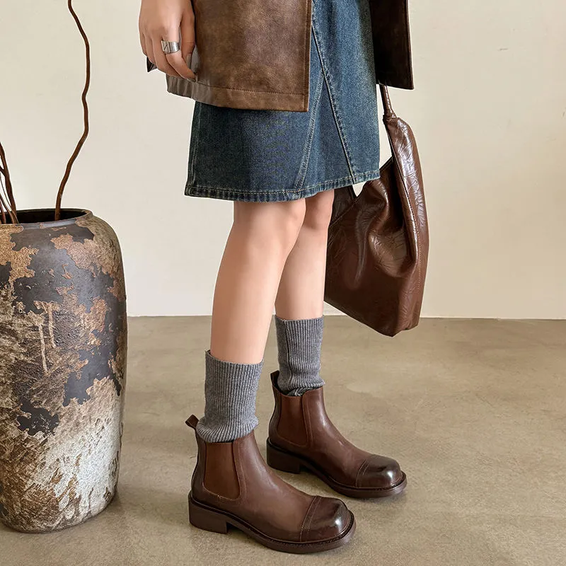Yeezyy Reezy Short Chelsea Boots 4 Cm Women's-5