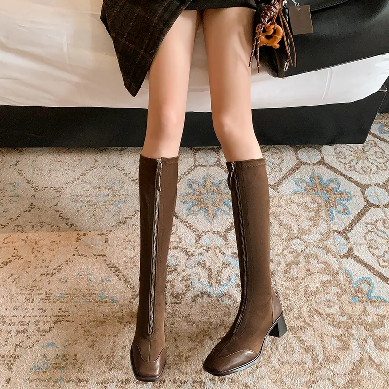 Yeezyy Reezy Knee high Boots Women's-1