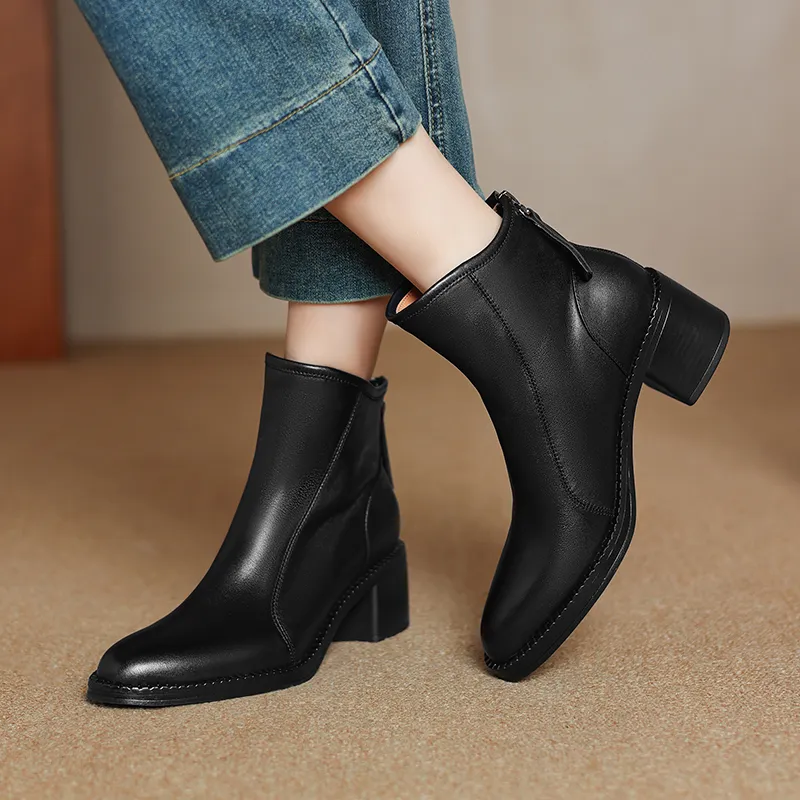 Yeezyy Reezy Ankle Boots 5.5cm Women's-3