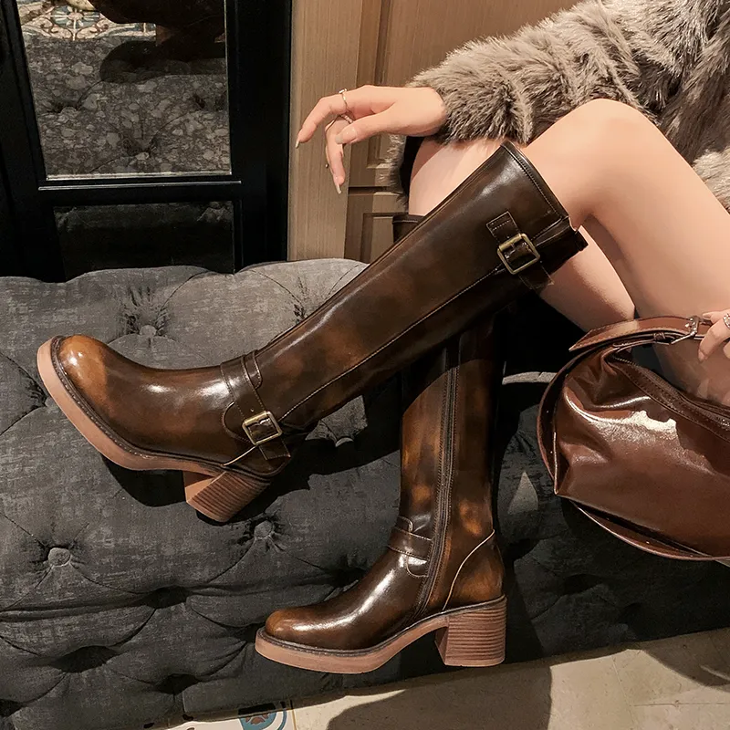 Yeezyy Reezy Knee high Boots Women's-1