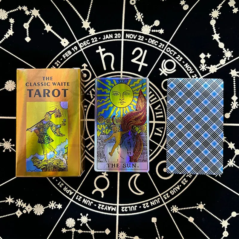 Imono Waite Tarot Card Deck, Tarot Multi English Edition Card Game, Casual Party Board Games-7