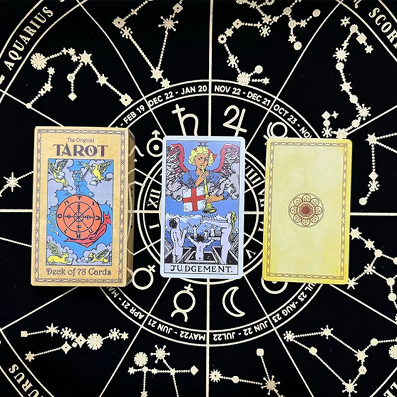 Imono Waite Tarot Card Deck, Tarot Multi English Edition Card Game, Casual Party Board Games-39