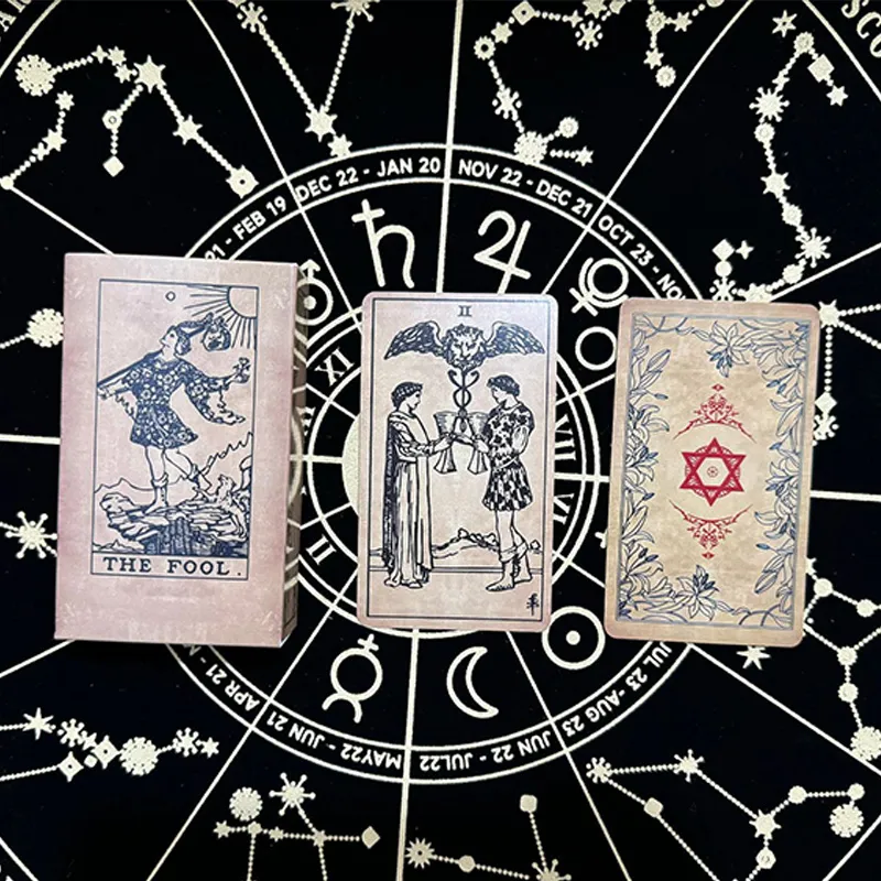 Imono Waite Tarot Card Deck, Tarot Multi English Edition Card Game, Casual Party Board Games-11