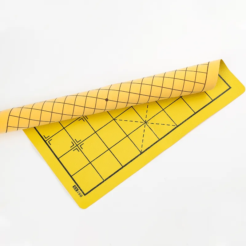 Imono Weiqi 19+13 Grid Leather Board Inlay Elephant Double Sided Leather Board Games-2