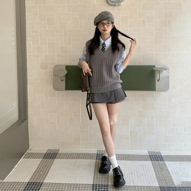 Tokyo Season Two Piece Skirt Sets Women's-2