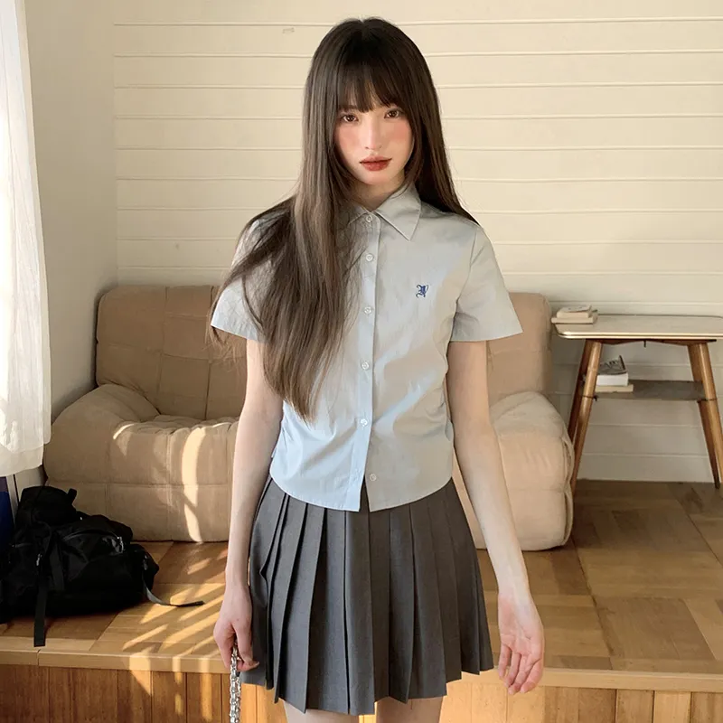 Tokyo Season Shirt Women's Gift Box Set Qing Law Medium Blue-2
