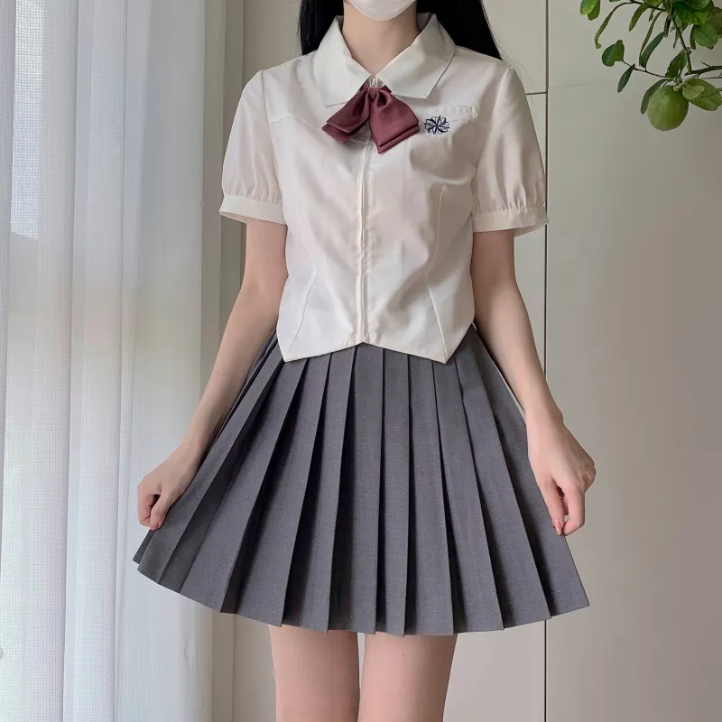 Tokyo Season Shirt Spring And Summer Women's Gift Box Set White Butterfly Prayer Girlish-4