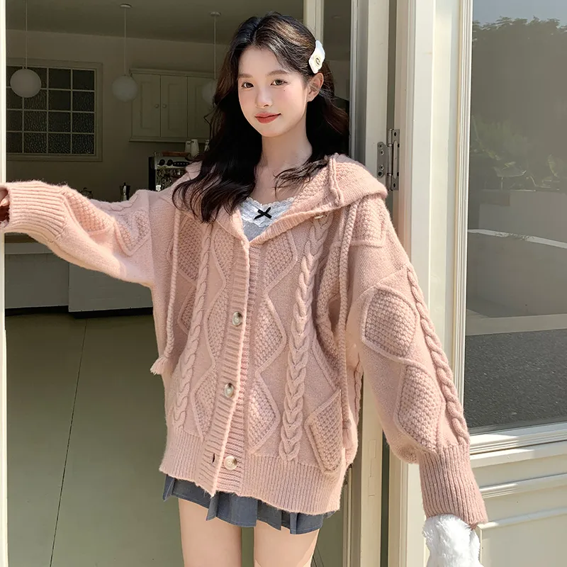 Tokyo Season Sweater Unisex Pink-5