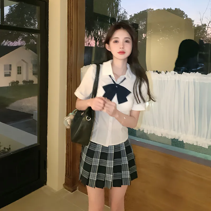 Tokyo Season Casual Short Skirts Women's Gift Box Set Haze Blue-2