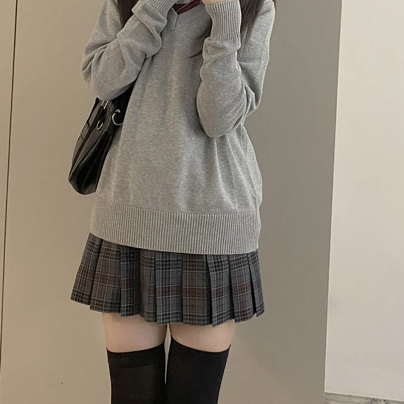 Tokyo Season Sweater Women's Gray-10