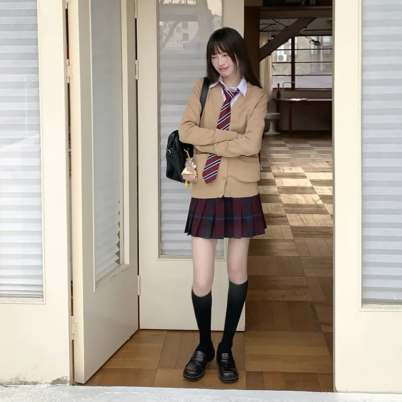 Tokyo Season Knitwear Unisex Brown-5