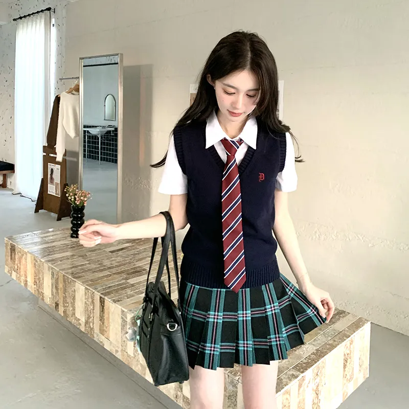 Tokyo Season Casual Short Skirts Women's Gift Box Set Dull Blue-2
