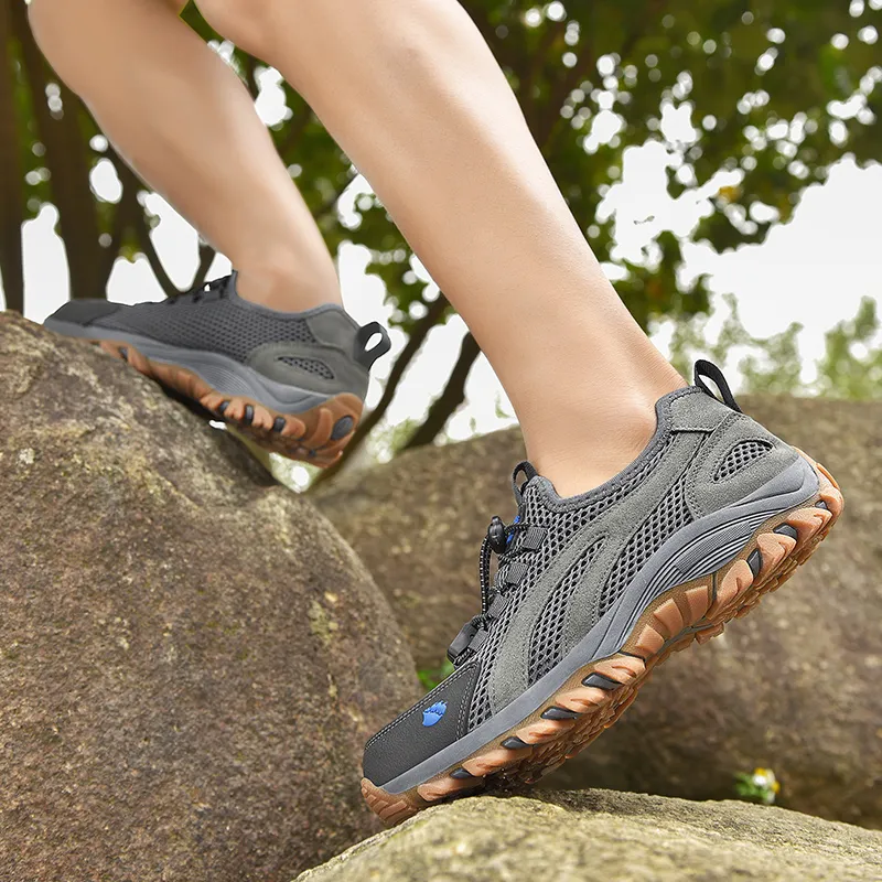 Caddy Wolfclaw Cushioned Breathable Coverage Impact-Resistant Low-Top Hiking Shoes Men's-10