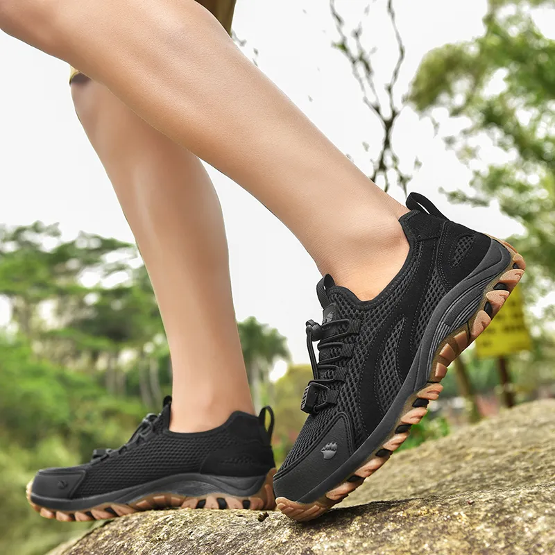 Caddy Wolfclaw Cushioned Breathable Coverage Impact-Resistant Low-Top Hiking Shoes Men's-5