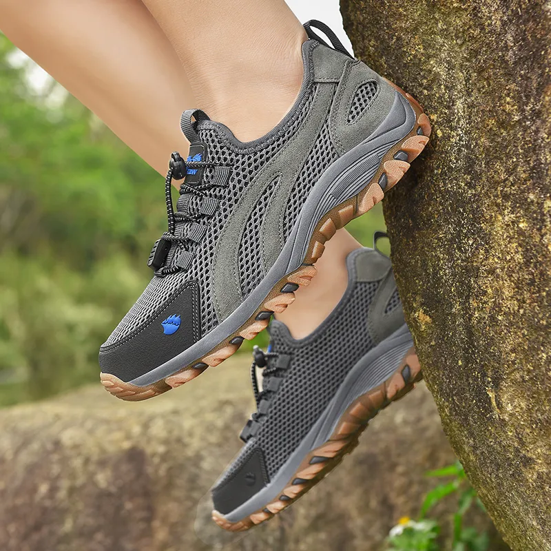 Caddy Wolfclaw Cushioned Breathable Coverage Impact-Resistant Low-Top Hiking Shoes Men's-9