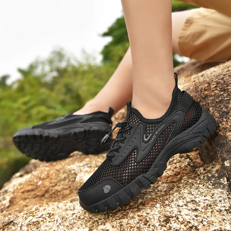 Caddy Wolfclaw Cushioned Slip Resistant Breathable Trekking Shoes Men's-6