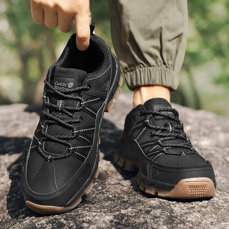Caddy Wolfclaw Cushioned Slip-Resistant Breathable Low-Top Hiking/Trekking Shoes Unisex-6