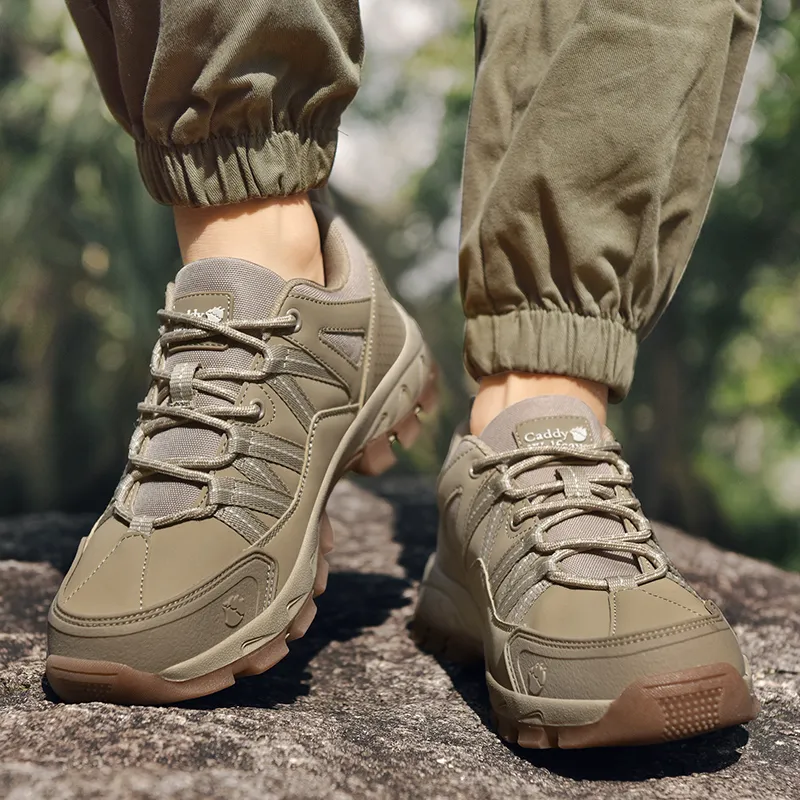 Caddy Wolfclaw Cushioned Slip-Resistant Breathable Low-Top Hiking/Trekking Shoes Unisex-19