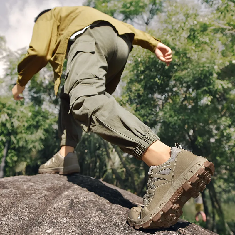 Caddy Wolfclaw Cushioned Slip-Resistant Breathable Low-Top Hiking/Trekking Shoes Unisex-16