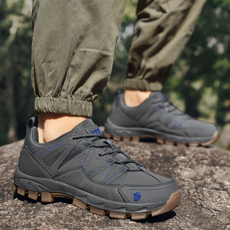 Caddy Wolfclaw Cushioned Slip-Resistant Breathable Low-Top Hiking/Trekking Shoes Unisex-11