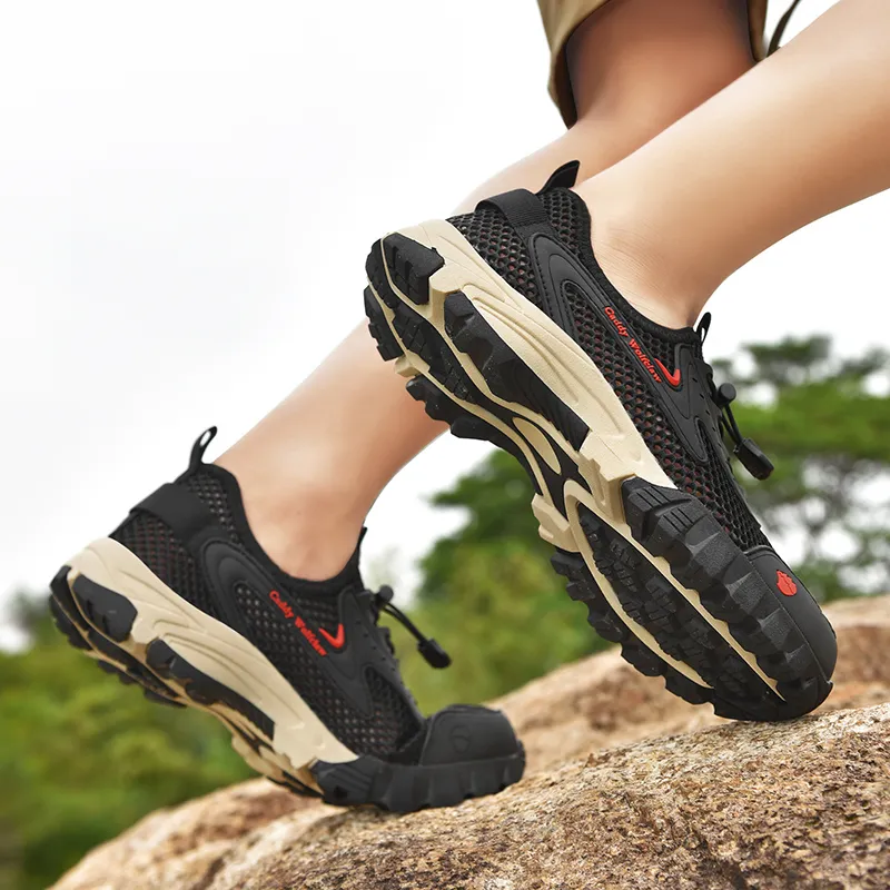 Caddy Wolfclaw Cushioned Slip Resistant Breathable Trekking Shoes Men's-16