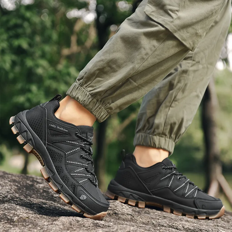 Caddy Wolfclaw Cushioned Slip-Resistant Breathable Low-Top Hiking/Trekking Shoes Unisex-4