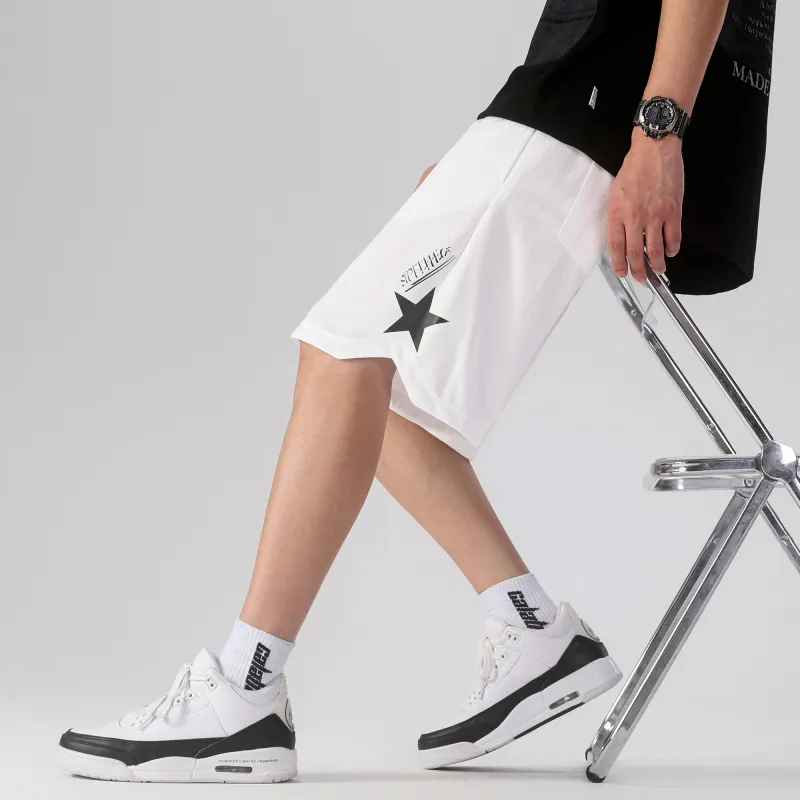 SIDEEFFECT Basketball Shorts Summer Unisex-16