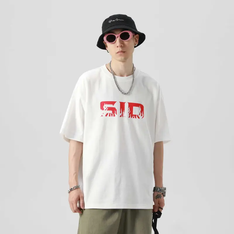 SIDEEFFECT Short Sleeved T Shirts Unisex Summer-10
