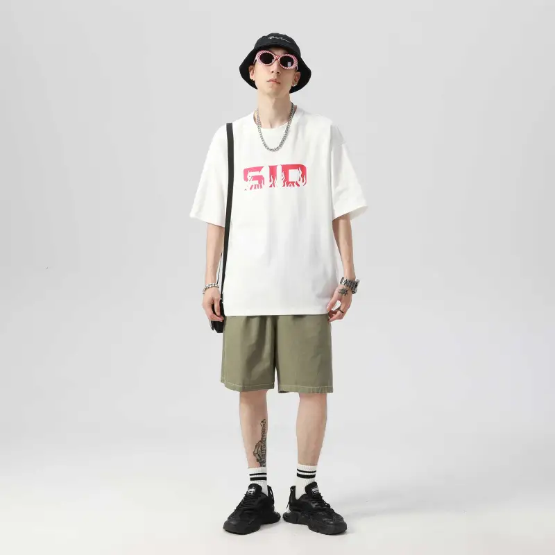 SIDEEFFECT Short Sleeved T Shirts Unisex Summer-13