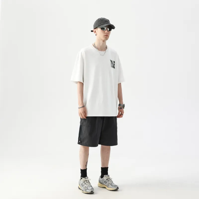 SIDEEFFECT Short Sleeved T Shirts Summer Unisex-14