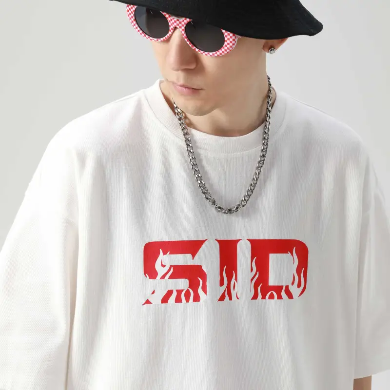 SIDEEFFECT Short Sleeved T Shirts Unisex Summer-12