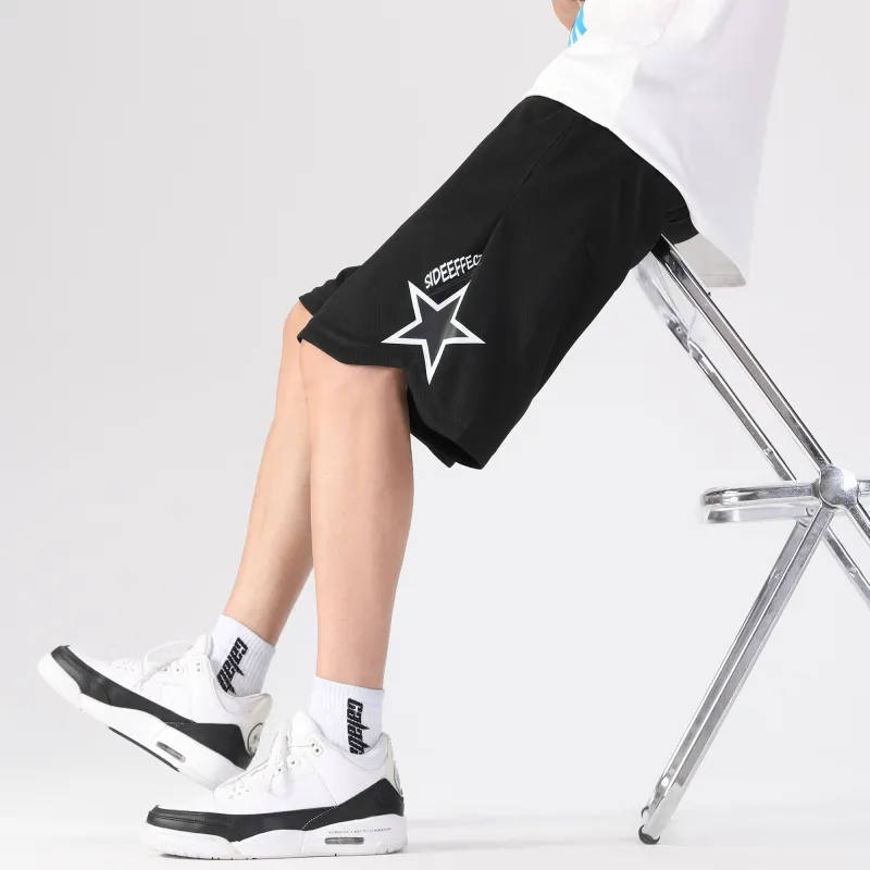 SIDEEFFECT Basketball Shorts Summer Unisex-7