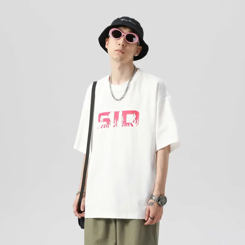 SIDEEFFECT Short Sleeved T Shirts Unisex Summer-11