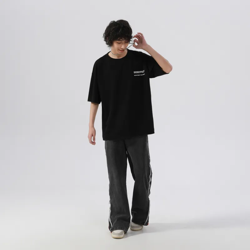 SIDEEFFECT Short Sleeved T Shirts Unisex-4